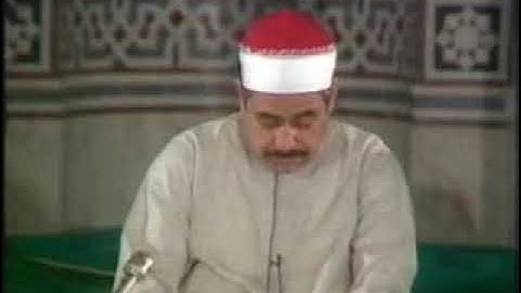 تلاوة نادرة جدا من سورة الرعد من الإمارات مع الشيخ محمد محمود الطبلاوى