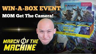 MOM Get The Camera | Arena Win-A-Box Event | March Of The Machine Sealed | MTG Arena