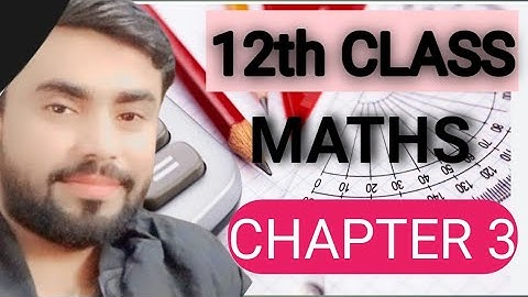 12th maths exercise 3.1 Q.No.2,3,4 complete,PTB