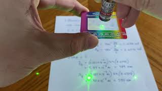 Example: diffraction grating