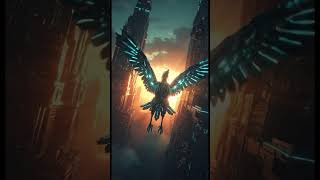 Flying Crane Attack Part 2 | #Downbeat #scifi #aiart #thehack