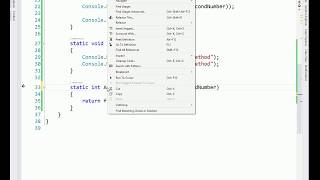 03. Method, Refactoring in C# visual studio-07.09.2016