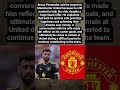 🚨 Bruno Fernandes Reveals Why He REJECTED HUGE Saudi Offer to Stay at Man United ❤️🔥#shorts