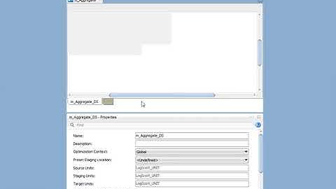 ORACLE DATA INTEGRATOR - ODI - Aggregate Component