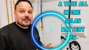 The SAJ HS3 All in one solar, battery, EV system - This is a powerhouse...