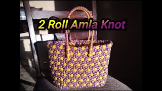 2 Roll Amla knot basket / Nellikai mudichi Koodai in Tamil / Amla Knot wire Koodai
