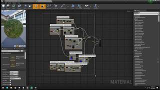 UE4 Auto Landscape Material