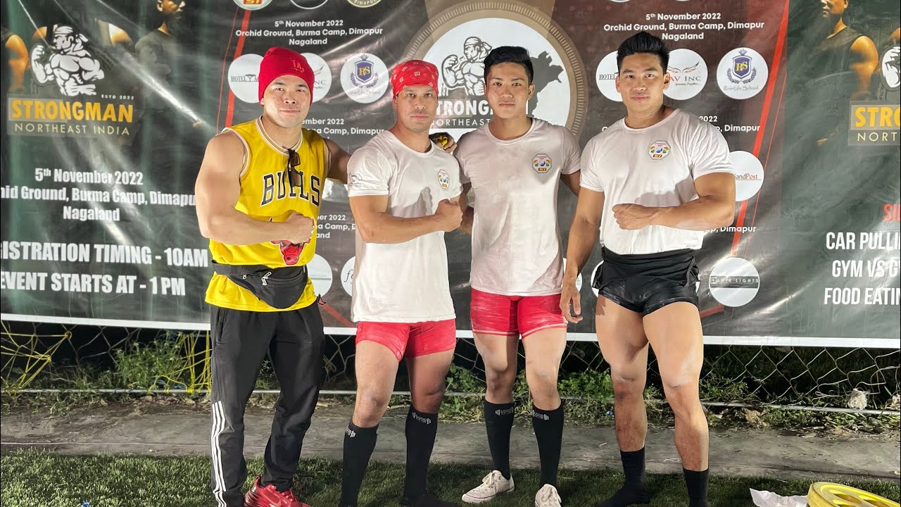 NORTHEAST STRONGMAN INDIA 1st edition.