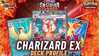 CHARIZARD EX 🔥 2nd Place League Challenge Deck Profile🥈 Melt The Meta! 🥵 Pokémon TCG