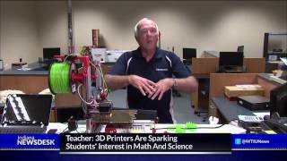 Teachers Use 3D Printers To Interest Students In STEM Fields