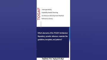 Unraveling the Secrets of Enterprise Architecture (TOGAF) #togaf #architecture #enterprise