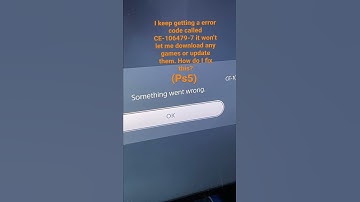 #ps5 #games #error