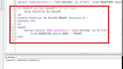 COM2034 Hướng dẫn sử dụng function trong SQL Server Lab7 B1