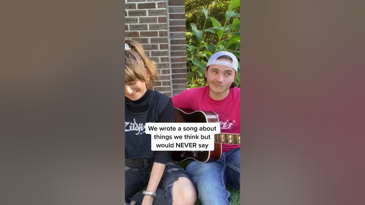 We wrote a song about all the things we’ve always wanted to tell each other….