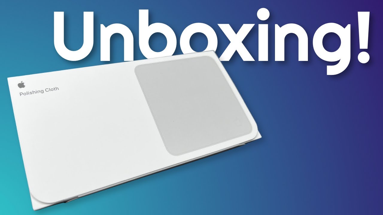 How The Apple Cleaning Cloth Saved Apple's Brand Image! YouTube