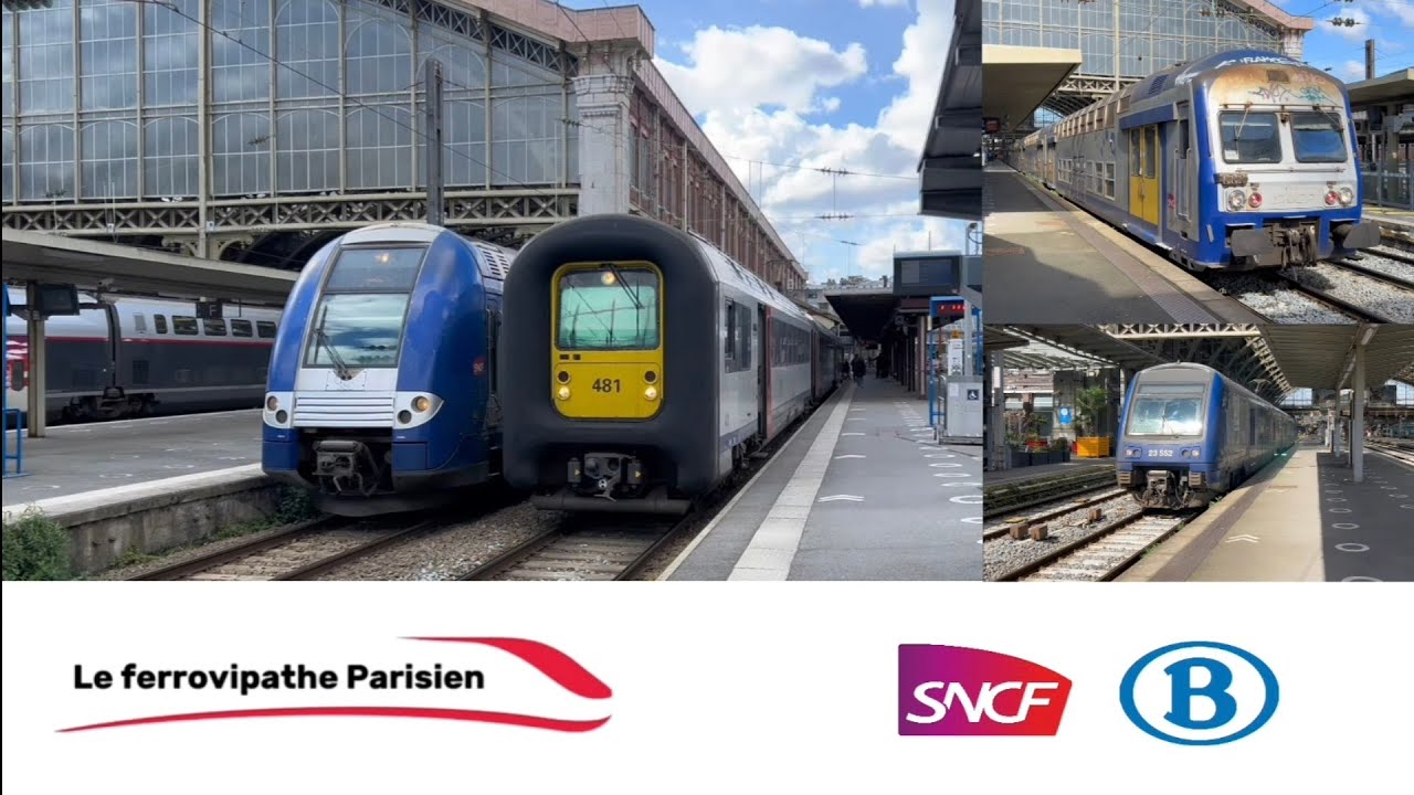 [LILLE] Gare Lille Flandres : TER (Nord Pas de Calais, Haute De France et Picardie) et SNCB (AM96)