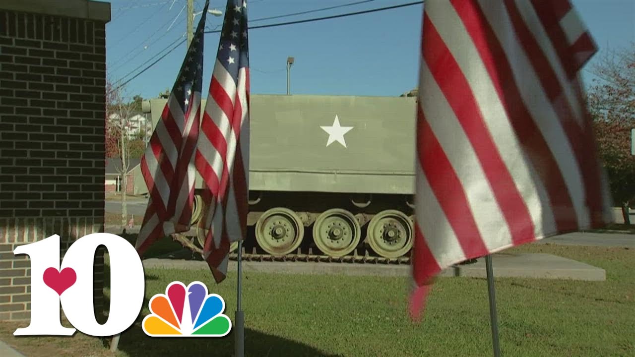 Operation Green Light shows support for veterans - YouTube