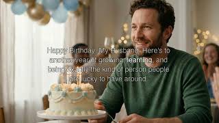 Happy Birthday, My Husband 💌 | WHISPRA