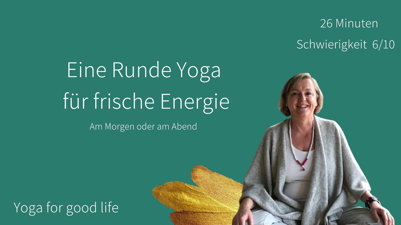 Eine Runde Yoga für frische Energie I Kundalini Leben - mit Kati Bond