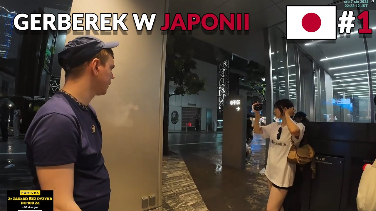 RandomBruce w Japonii - Shibuya, shot z karaluchem, fascynacja Japonkami