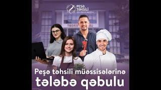 Peşə Məktəblərinə Qəbul Qaydaları