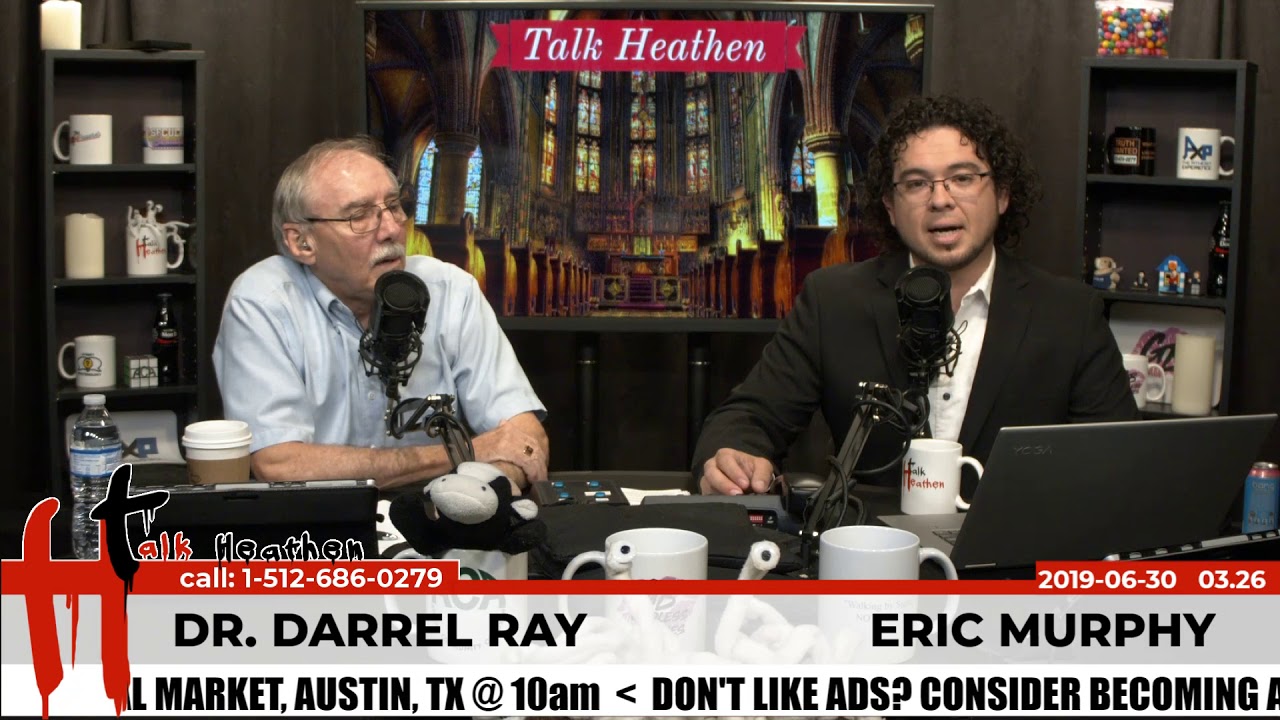 "Atheism is a sickness" troll | Warlord - UK | Talk Heathen 03.26