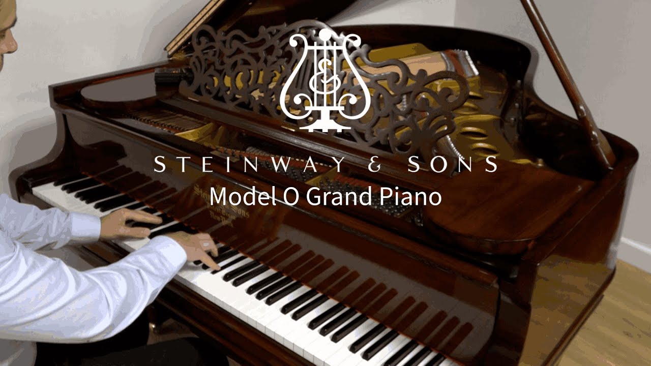 Steinway Model O 5 10 Grand Piano White Restored Grand Pianos