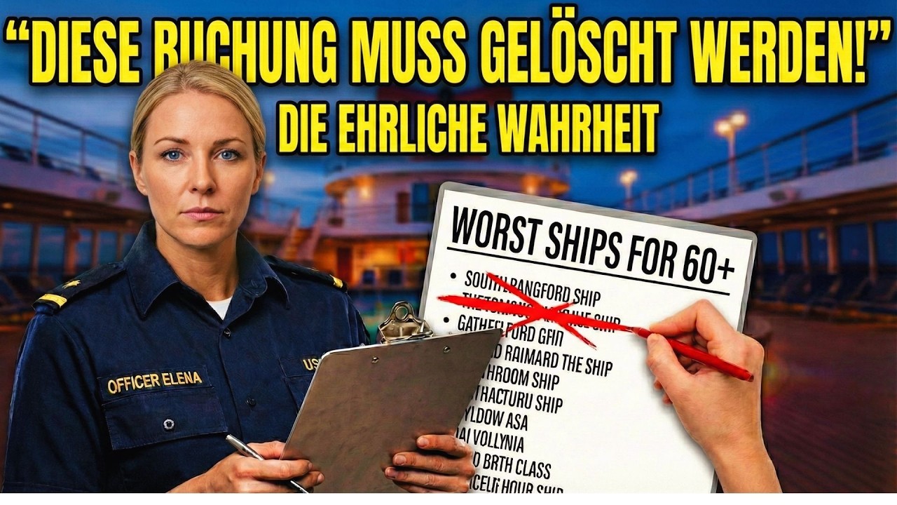 BUCHE diese Kreuzfahrten NIEMALS, wenn du über 60 bist (Die ehrliche Wahrheit!)