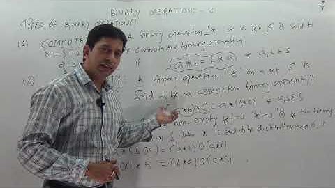 Binary Operation-Ncert Solutions for Class 12 Maths chapter-2