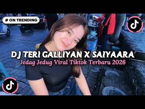 DJ TERI GALLIYAN X SAIYAARA X HUMNAV MERE SOUND DONGHUA BREAKBEAT SLOW VIRAL TIKTOK TERBARU 2026 !!