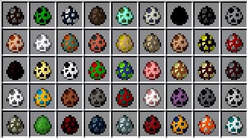 I Spawn All Eggs in Minecraft