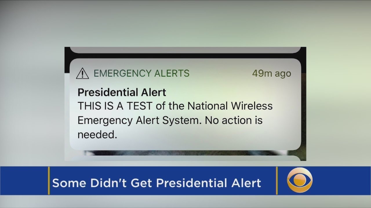 Didn't Get The FEMA Emergency Alert Test? Here's Why - YouTube