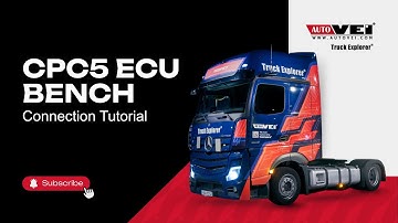 CPC5 ECU Bench Connection Tutorial | Mercedes-Benz & Freightliner | AutoVei VEI V8 full setup guide