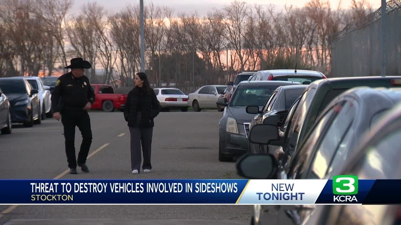 San Joaquin Sheriffs seeks to destroy some vehicles seized in sideshows