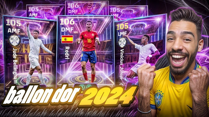 I OPENED THE BALLON D'OR SHOW-TIME PACK 🔥 RODRI - VINICIUS - BELINGHAM 🔥 efootball 25 mobile