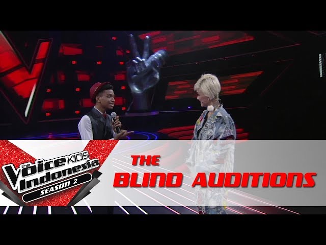 Chiko Back at One | The Blind Auditions | The Voice Kids Indonesia Season 2 GTV 2017 class=