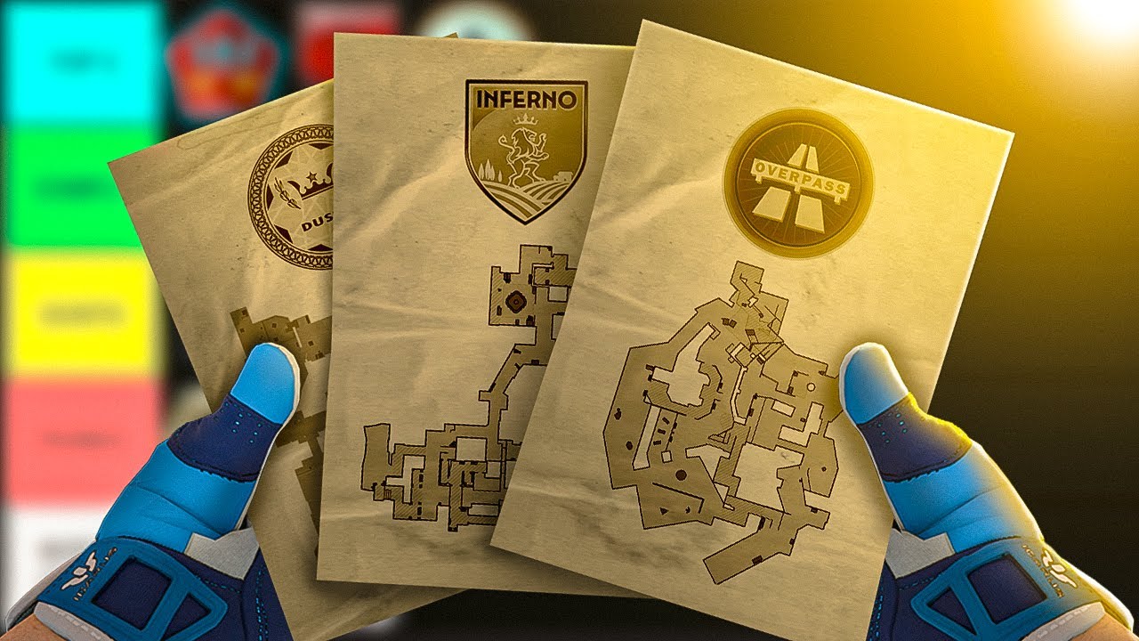 ranqueando TODOS os MAPAS do CS2...