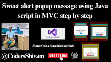 Sweet alert popup message show using java Script Step by Step