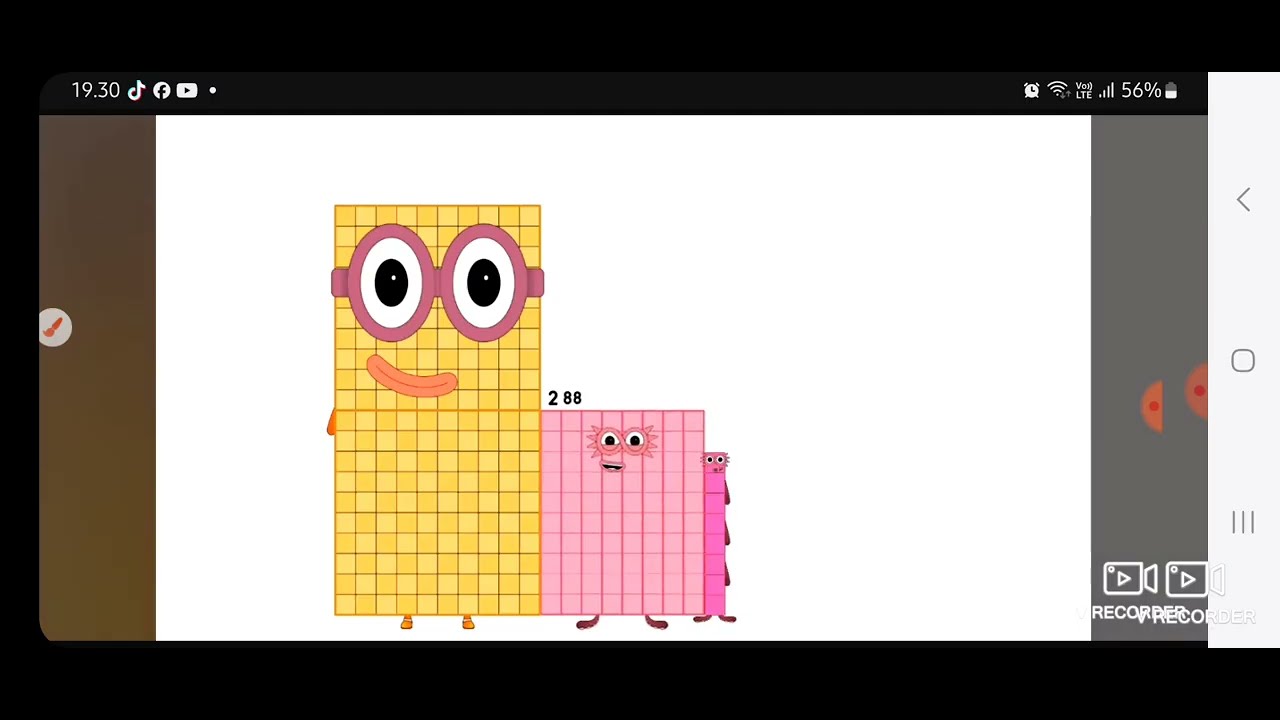 Numberblocks one to omege