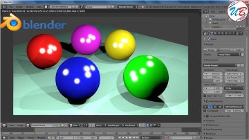 cara membuat warna objek animasi bola  berubah - ubah di aplikasi blender | untung berbagi