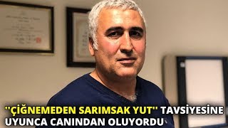 ''Çiğnemeden sarımsak yut'' tavsiyesine uyunca canından oluyordu