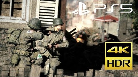 Hell Let Loose PS5 4k 60 FPS HDR - Behind Enemy Lines