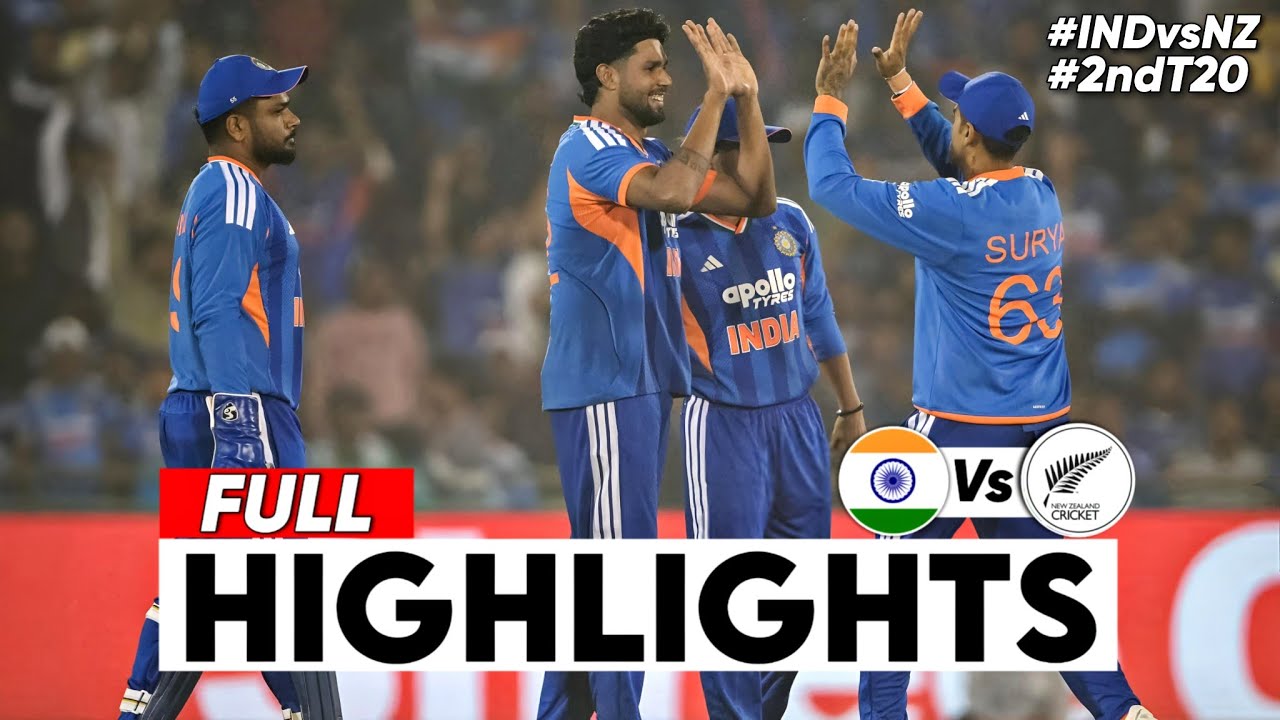 India vs New Zealand 3rd T20 Cricket Match Full Highlights | IND v NZ 3rd T20 Highlights 2026