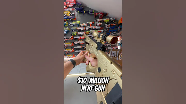 $1 VS $10,000,000 NERF GUN