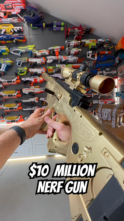 $1 VS $10,000,000 NERF GUN