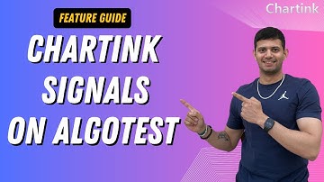 Automate Price Action & Indicator-Based Strategies on AlgoTest | ChartInk Signals on AlgoTest