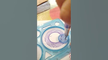 simple spirograph design #spirograph #funny #artdesign #satisfying #design #art #designart #spiroart