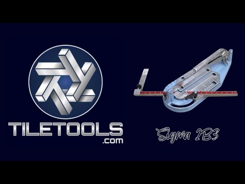 Master Precision Cuts: Sigma 2B3 Technica Pull Tile Cutter in Action!