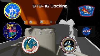 STS-76 Docking | Shuttle-Mir Missions | Space Shuttle Missions | Ced and Ross Space Agency