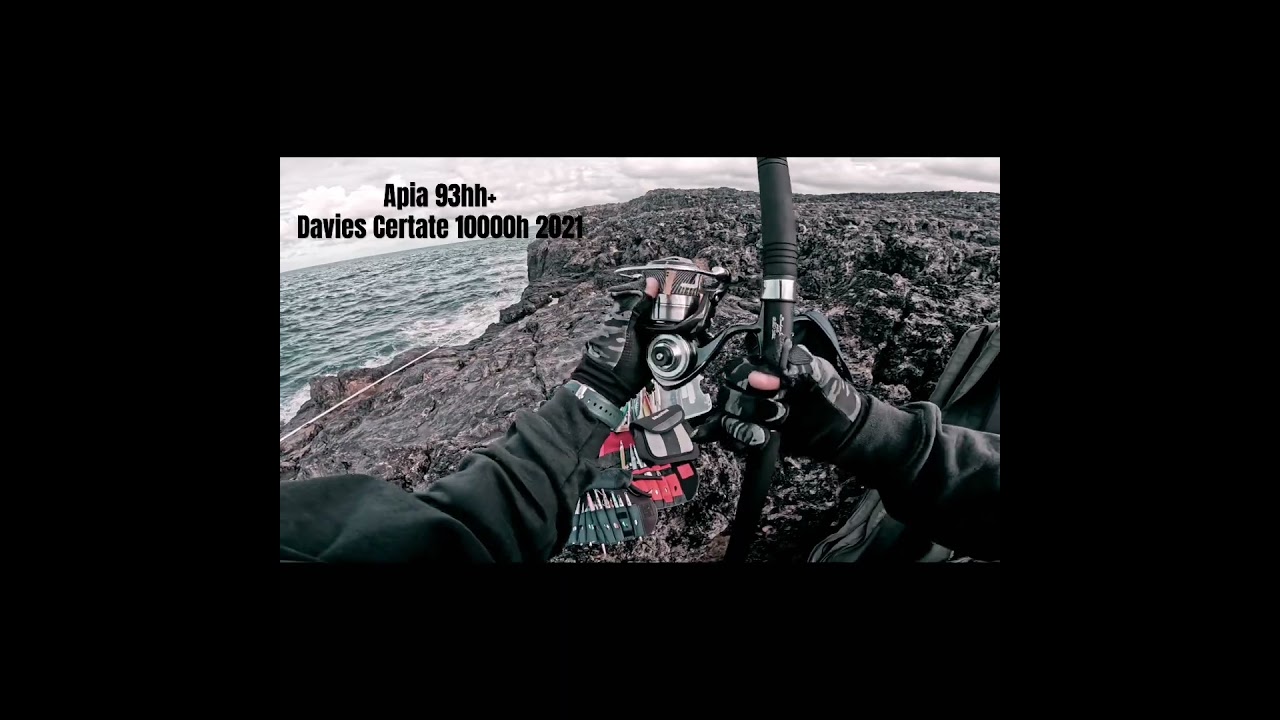 APIA ATLAS 93hh+ JS X DAIWA CERTATE 10000h #daiwa #shorejigging #mancing #shorejigginggreece